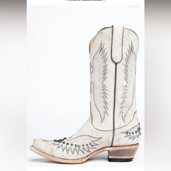 Idyllwind Miranda Lambert White Western Boots size 8 - Picture 3 of 14